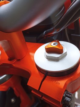 Gabeleinsteller Adjuster Orange  passend für KTM 690 SMC R Enduro R 2008-23