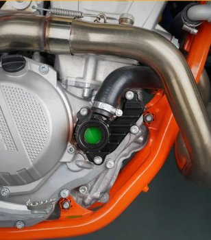 Tuning Wasserpumpen Deckel Schwarz passend für KTM 250 350 SXF EXC F 2016-2022